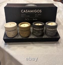 Casamigos Candle George Clooney Tequila Brand Concrete Candles Set Of 4