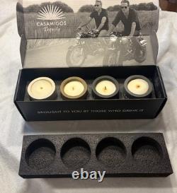 Casamigos Candle George Clooney Tequila Brand Concrete Candles Set Of 4
