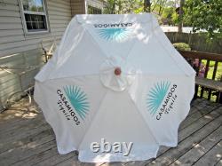 Casamigos Tequila 7' foot 6 Sided Market Style Umbrella Poly Material
