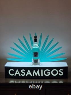 Casamigos Tequila LED Bottle Presenter Display. Rechargeable & Wireless