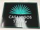 Casamigos Tequila Tin Sign Black And Teal Brand New