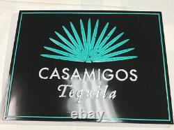 Casamigos Tequila Tin Sign Black And Teal Brand New