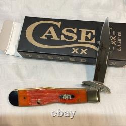 Case XX 2026 Father's Day Tequila Sunrise Barnboard Jig Cheetah Cub Knives