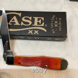 Case XX 2026 Father's Day Tequila Sunrise Barnboard Jig Cheetah Cub Knives