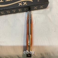 Case XX 2026 Father's Day Tequila Sunrise Barnboard Jig Cheetah Cub Knives