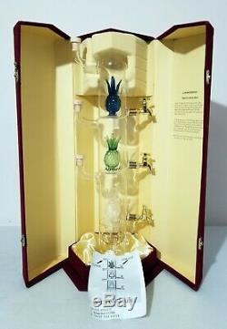 Casino Azul Tequila Limited Edition Tower Bottle Dispensor in Display Case
