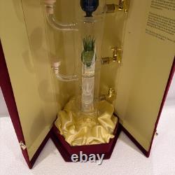 Casino Empty Azul Decanter BLOWN GLASS TEQUILA 3 Faucet Dispenser Tower