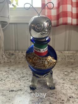 Casta Tequila Extraño Anejo Worm Shaped (empty) Bottle