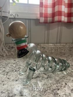 Casta Tequila Extraño Anejo Worm Shaped (empty) Bottle