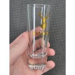Cazadores Tequila Shot Glass Gold Deer Head Logo 4