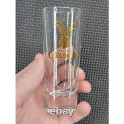 Cazadores Tequila Shot Glass Gold Deer Head Logo 4