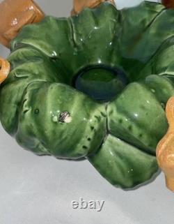 Ceramica Tapia Drunken Donkey Rider Agave Tequila Decanter Stand Shot Bar Decor