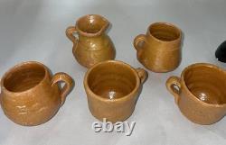 Ceramica Tapia Drunken Donkey Rider Agave Tequila Decanter Stand Shot Bar Decor