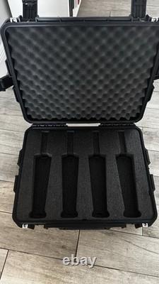 Cierto Tequila Ultimate VIP Gift Set Empty Hard Travel Case 4 Bottle Rare