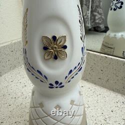 Clase Azul Añejo (Anejo) Empty Tequila Bottle Hand Painted Ceramic Decanter