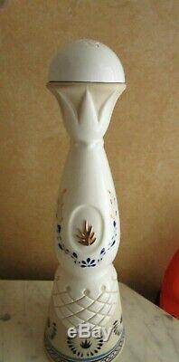 Clase Azul Anejo TEQUILA HAND CRAFTED POTTERY 750ml DECANTER EMPTY 15 1/2