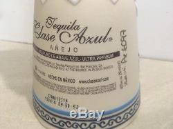 Clase Azul Anejo Tequila Hand Painted -Signed 750ml EMPTY Bottle # Ae 6097