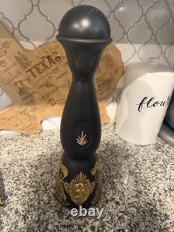 Clase Azul Día de Muertos 2021 Limited Edition Tequila Bottle Black Gold EMPTY
