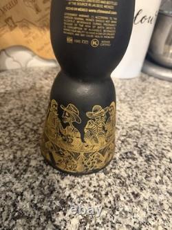 Clase Azul Día de Muertos 2021 Limited Edition Tequila Bottle Black Gold EMPTY