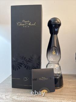 Clase Azul GOLD Tequila EMPTY BOTTLE Glass Complete with Box and Booklet Black