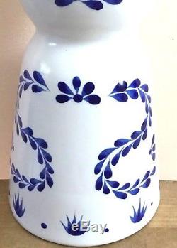 Clase Azul Premium Tequila Hand Painted Ceramic EMPTY Large Display Bottle 750ML