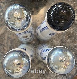 Clase Azul Reposado Tequila Four 750ml Hand Painted Ceramic Decanter Bottle Emty