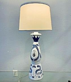 Clase Azul Reposado Tequila Table Talavera Lamp theme with Shade included