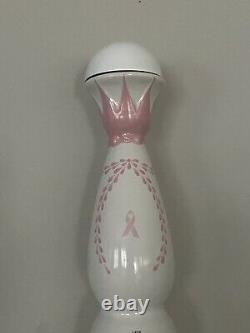 Clase Azul Tequila 2016 PINK Breast Cancer Awareness Ceramic 750ml Bottle EMPTY