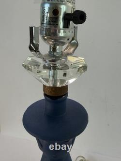 Clase Azul Tequila 25th Anniversary Bottle Lamp Cobalt Blue Limited 1L Ultra