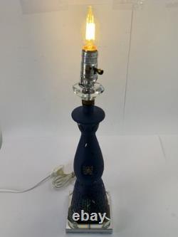 Clase Azul Tequila 25th Anniversary Bottle Lamp Cobalt Blue Limited 1L Ultra