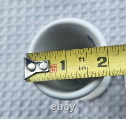 Clase Azul Tequila Ceramic Hand Painted Snifter Shot Glasses Mexico Set Of 2