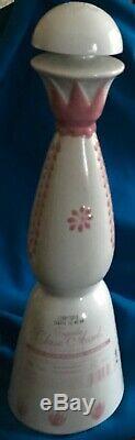 Clase Azul Tequila Pink 1L Decanter Bottle NUMBERED Limited Ed. Talavera Pottery