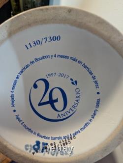 Clase Azul Tequila Reposado Bottle 20 Aniversario 1997-2017 750ml Empty Bottle