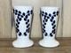 Clase Azul Tequila Set Of 2 Ceramic Snifter Shot Glasses 4 Hand Painted Mexico