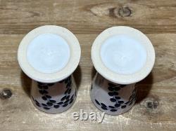 Clase Azul Tequila Set of 2 Ceramic Snifter Shot Glasses 4 Hand Painted Mexico