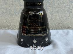 Clase Azul Ultra Tequila Empty Bottle 750ml Extra Anejo Ceramic Decanter Black