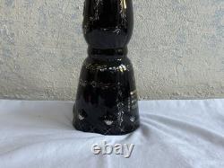 Clase Azul Ultra Tequila Empty Bottle 750ml Extra Anejo Ceramic Decanter Black