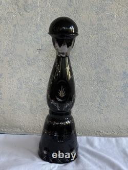 Clase Azul Ultra Tequila Empty Bottle 750ml Extra Anejo Ceramic Decanter Black