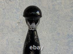 Clase Azul Ultra Tequila Empty Bottle 750ml Extra Anejo Ceramic Decanter Black