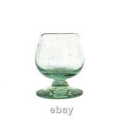 Clear 2.5 oz Tequila Sippers (set of 6), Recycled Glass, Lead-free, Toxin-Fre