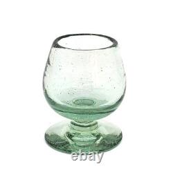 Clear 2.5 oz Tequila Sippers (set of 6), Recycled Glass, Lead-free, Toxin-Fre