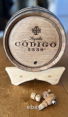 Codigo 1530 Tequila Branded 5L Spirits Whiskey Aging Oak Barrel Brand New In Box