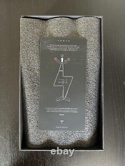 Collector's Edition. Tesla Tequila Bottle WithStand & Box. NO ALCOHOL! Empty