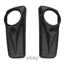 Color Matched 8 inches Saddlebag Speaker Lids For 2014+ Harley Davidson Touring