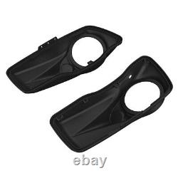 Color Matched 8 inches Saddlebag Speaker Lids For 2014+ Harley Davidson Touring