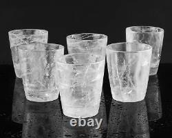 Crystal Quartz Tequila Shot Wine Glass Vodka Whiskey Barware Drinking Valentine