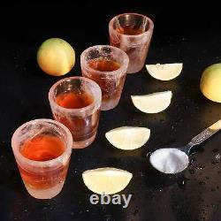 Crystal Quartz Tequila Shot Wine Glass Vodka Whiskey Barware Drinking Valentine