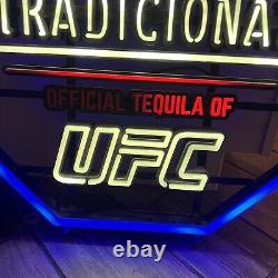Cuervo Tradicional Official Tequila of the UFC LED Sign 24x24 WORKS (READ)