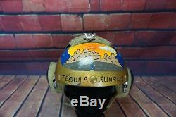 Custom Painted USN Cranial Tequila Sunrise/Defiance Mouse Vietnam Era Helmet