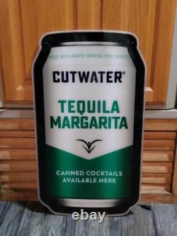 Cutwater Spirits Lime Margarita Tequila LED Light Bar Sign Works great 24 in